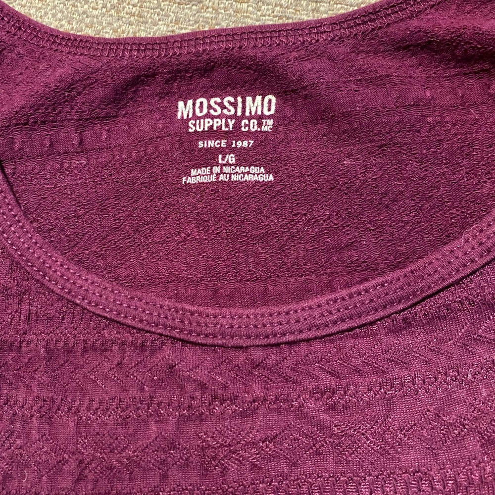 Women’s Mossimo burgundy/purple tank